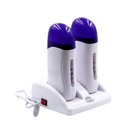 Global Fashion Professional Double Cartridge Wax Heater Set, Purple