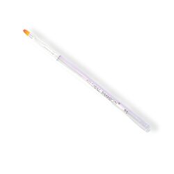 Global Fashion Professional Nail Art Oval Brush, #4, Clear