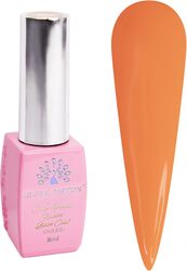 Global Fashion Professional Neon Base Coat Nail Polish, Non-Toxic Nail Treatment Vegan Cruelty Free, 8ml, 11, Orange