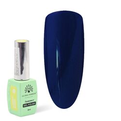 Global Fashion Professional Summer/Spring 36 Colors Collection Gel Nail Polish, Long Lasting Non-Toxic, 8ml, 35, Blue