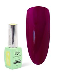 Global Fashion Professional Summer/Spring 36 Colors Collection Gel Nail Polish, Long Lasting Non-Toxic, 8ml, 30, Purple