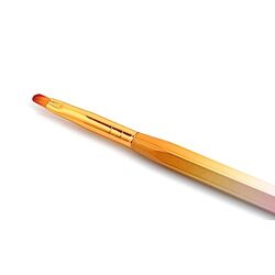 Global Fashion Professional Nail Art Gradient Pen UV Gel Brush Manicure Tool, #4, Multicolour