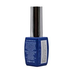 Global Fashion Professional Long Lasting Shine Disco Reflective Rubber Base Nail Polish, 8ml, 04, Violet