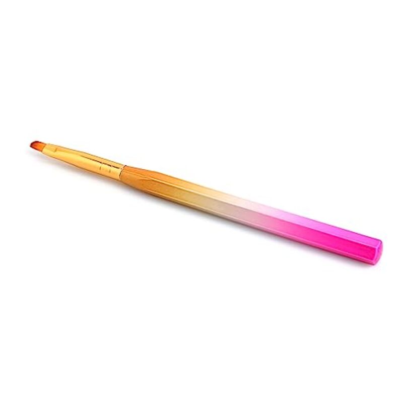 Global Fashion Professional Nail Art Gradient Pen UV Gel Brush Manicure Tool, #4, Multicolour