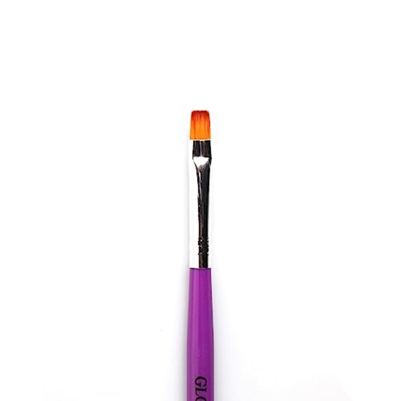 Global Fashion Professional Nail Art Brush, #8, Purple