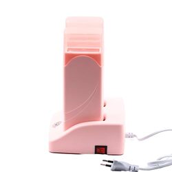 Global Fashion Professional Double Exclusive Care Wax Heater Set, Pink