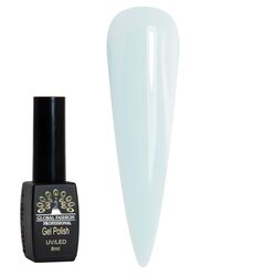 Global Fashion Professional Black Elite Gel Nail Polish, 381 Colors of Long-Lasting Elegance, 8ml, 176, Blue