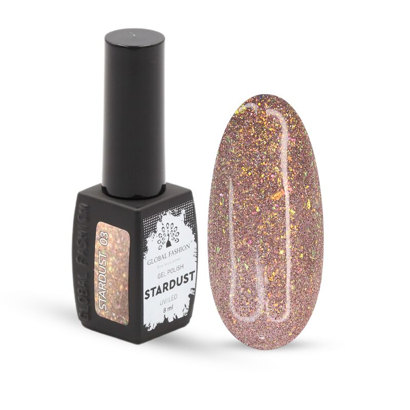 Stardust Gel Polish 8ml Unleash a Universe of Shimmering Hues on Your Fingertips with 22 amazing Colors - 03