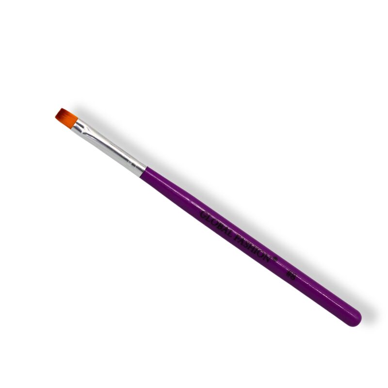 Global Fashion Professional Nail Art Brush, #8, Purple