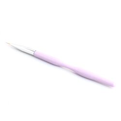 Global Fashion Professional Nail Art Liner Brush, 9mm, Pink