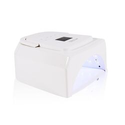 Global Fashion Professional Cordless Portable Rechargeable UV Nail Lamp, White