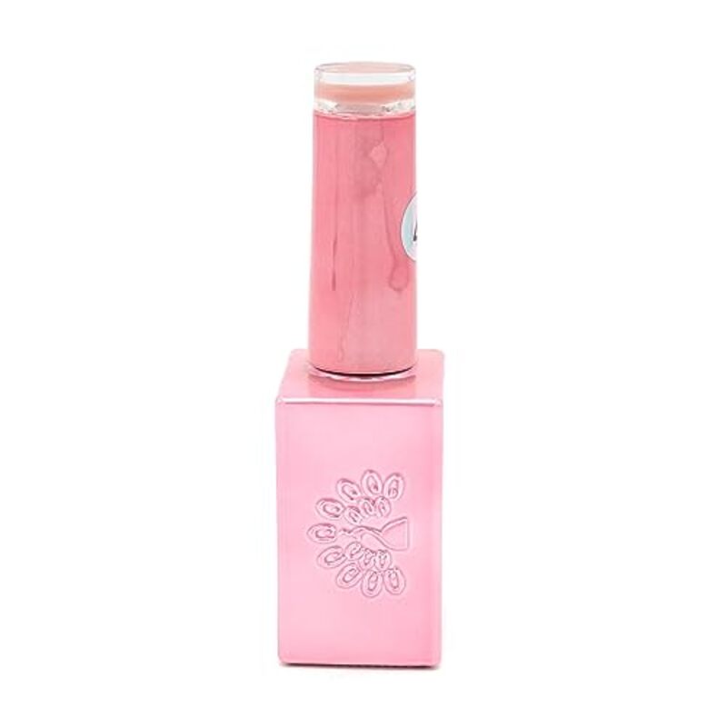 Global Fashion Professional French Rubber Long-Lasting, Durable & Chip-Resistant Gel Nail Polish Base Coat, 04, Pink
