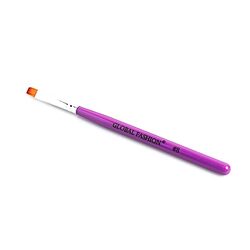 Global Fashion Professional Nail Art Brush, #8, Purple