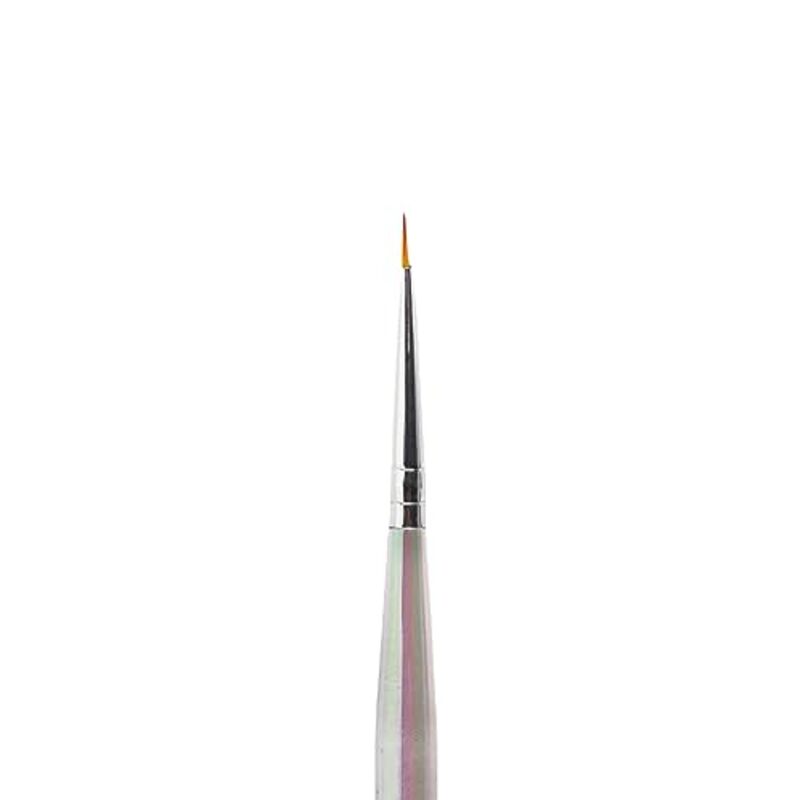 Global Fashion Professional Acrylic Nail Fine Liner Brush, 7mm, White
