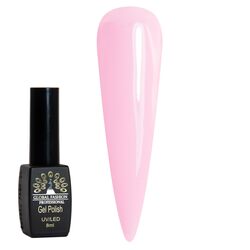 Global Fashion Professional Black Elite Gel Nail Polish, 8ml, 081, Pink