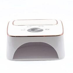 Global Fashion Professional High-Power 15600mAh Rechargeable Cordless UV LED Gel Nail Lamp, 48W, White