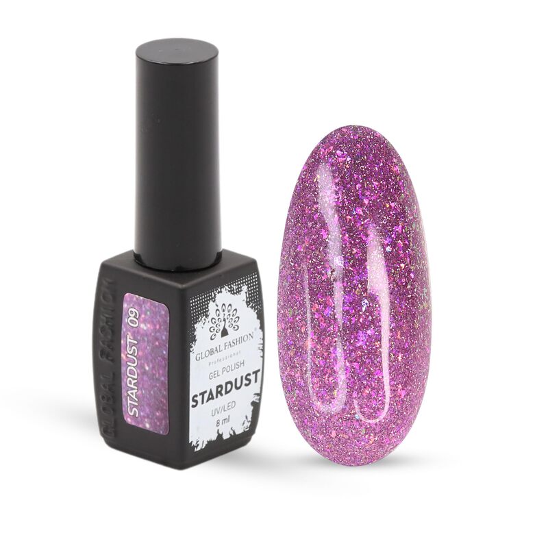 Stardust Gel Polish 8ml Unleash a Universe of Shimmering Hues on Your Fingertips with 22 amazing Colors - 09