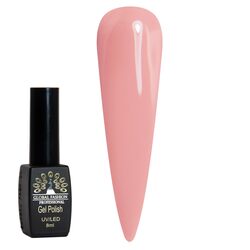 Global Fashion Professional Black Elite Gel Nail Polish, 8ml, 070, Pink