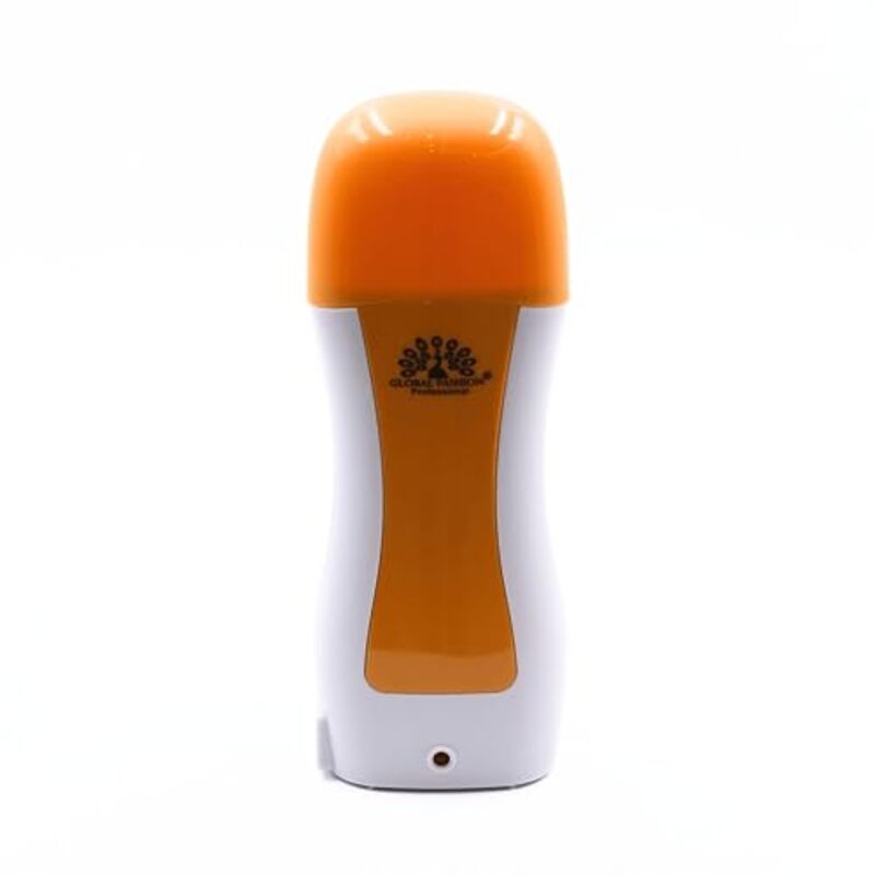 Global Fashion Professional Portable Electric Wax Bean Melting Roller Machine, Orange, 1 Piece