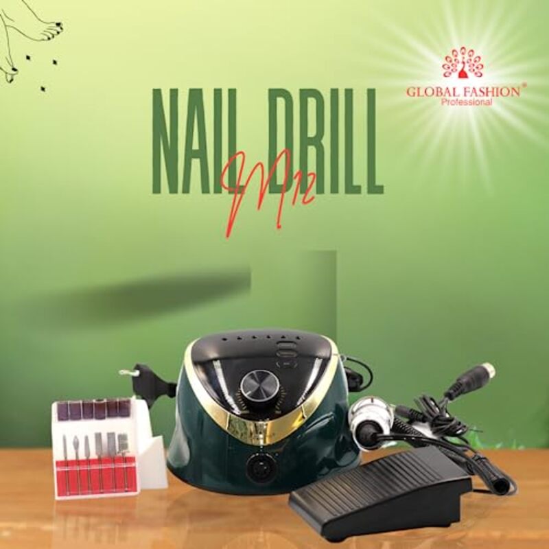 Global Fashion Professional Get Salon-Quality Manicures and Pedicures, 68W, M12, Green