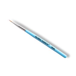 Global Fashion Professional Liner Nail Art Brush, 9mm, Blue