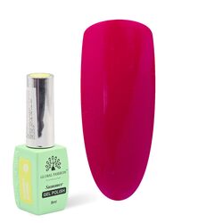 Global Fashion Professional Summer/Spring 36 Colors Collection Gel Nail Polish, Long Lasting Non-Toxic, 8ml, 26, Pink