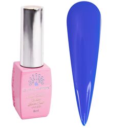 Global Fashion Professional Neon Base Coat Nail Polish, Non-Toxic Nail Treatment Vegan Cruelty Free, 8ml, 05, Blue