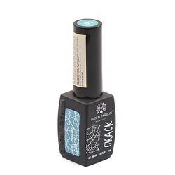 Global Fashion Professional Captivating Cracked Effects Gel Nail Polish, 8ml, No. 01, Blue