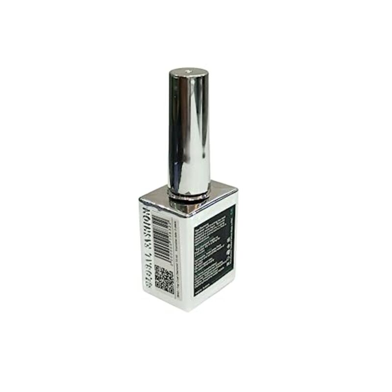 Global Fashion Professional Top Diamond Universal Non-Stick Top Coat, 15ml, Diamond, Silver