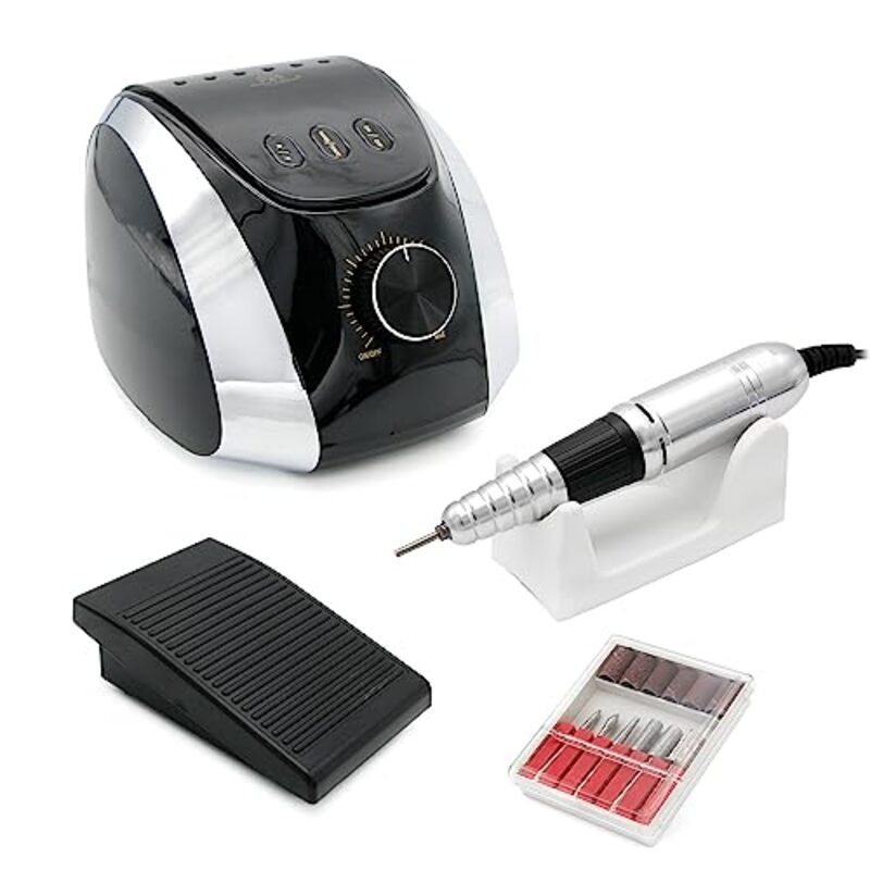 Global Fashion Professional Get Salon-Quality Manicures and Pedicures, 68W, M13, Black