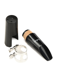 Prelude P2KIT BB Clarinet Mouthpiece Kit, Black/Silver