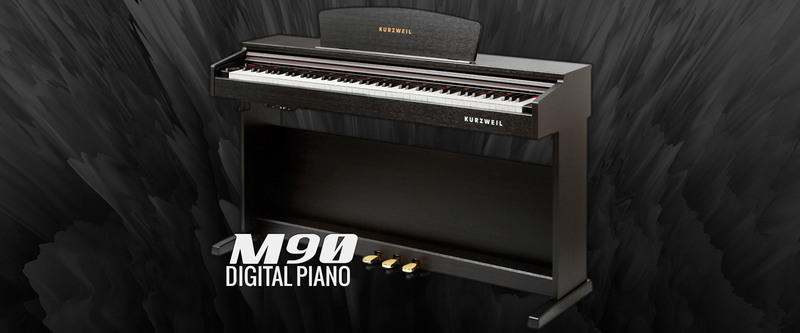 Kurzweil Digital Piano, M90, Black