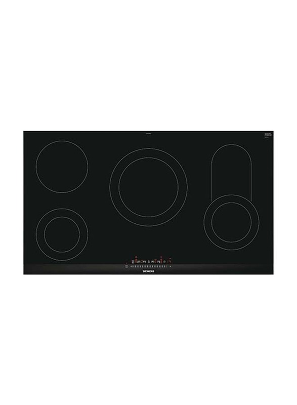 Siemens 4-Burner Built-in Electric Ceramic Hob, ET975FKB1Q, Black