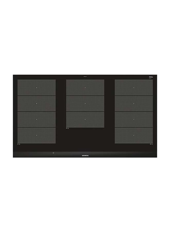 Siemens 5-Burner Built-in Electric Induction Hob, EX975LXC1E, Black