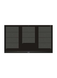 Siemens 5-Burner Built-in Electric Induction Hob, EX975LXC1E, Black