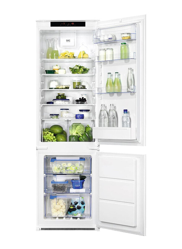 

Zanussi 273L Built-in Double Door Refrigerators, ZBB28665SA, White