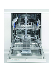 Indesit 13 Place Settings Built-in Fully Integrated Dishwasher, DIE2B19UK, White