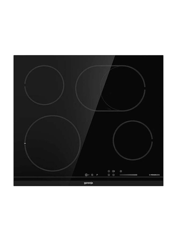 Gorenje 4-Burner Built-in Electric Ceramic Hob, ECS648BCSC, Black