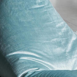 Cotton Home Lazy Bean Bag, Light Blue