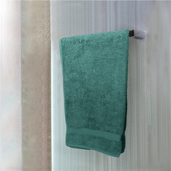 Cotton Home 2-Piece 100% Cotton Bath Towel Set, 70 x 140cm, Dark Mint
