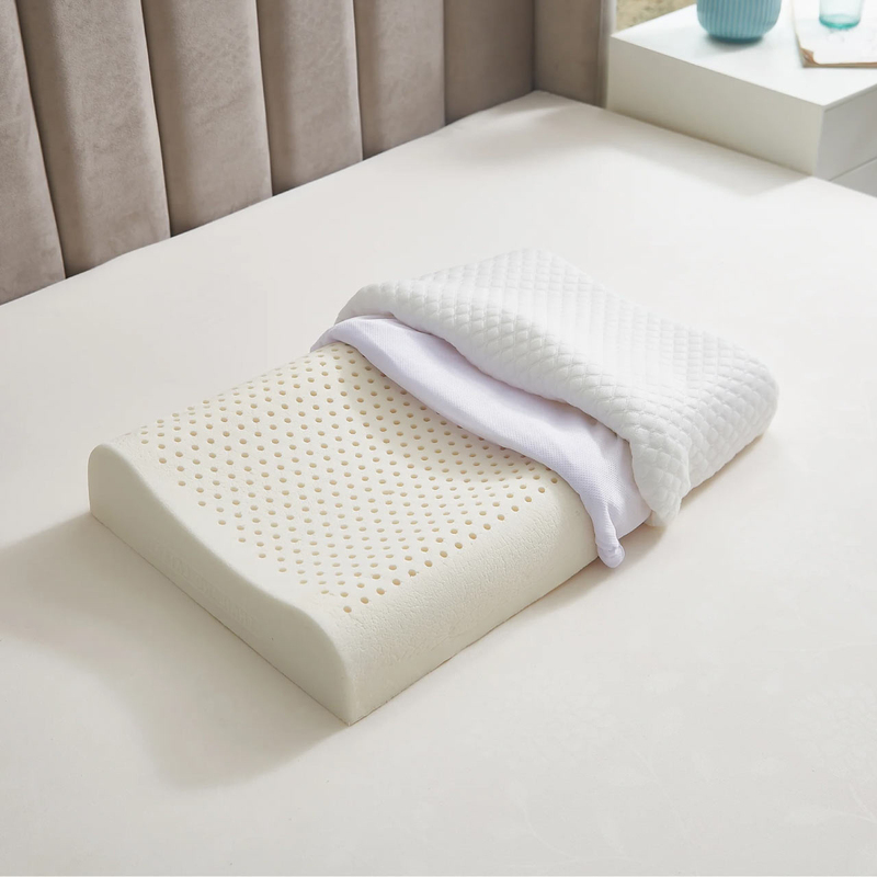 Cotton Home Mini Breatheasy Memory Foam Pillow, White