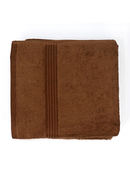 Cotton Home 2-Piece 100% Cotton Bath Towel Set, 70 x 140cm, Brown