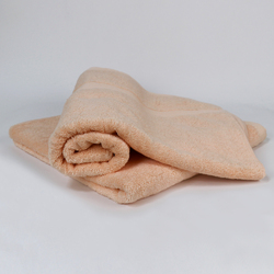 Cotton Home 2-Piece 100% Cotton Bath Towel Set, 70 x 140cm, Peach