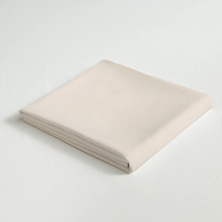 Cotton Home 100% Cotton Flat Sheet, 200x240cm, Stone