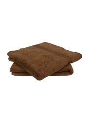 Cotton Home 2-Piece 100% Cotton Bath Towel Set, 70 x 140cm, Brown