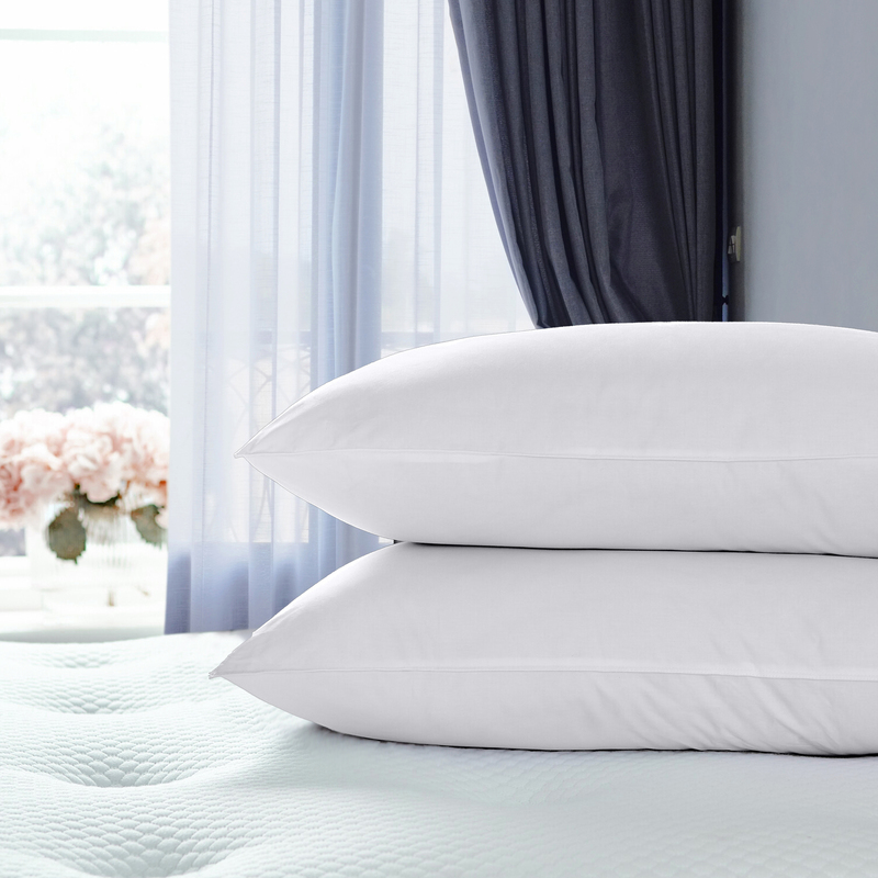 Cotton Home Comfort Pillow, 50 x 75cm, White