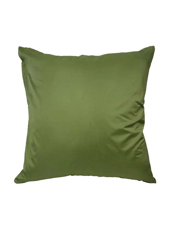 Cotton Home Floor Cushion, 80 x 80cm, 16A, Green