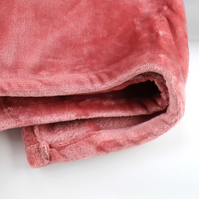 Cotton Home Microflannel Blanket, King, 240x220cm, Pink