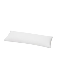 Cotton Home Body Pillow Pressed Fabric, 45x145cm, White