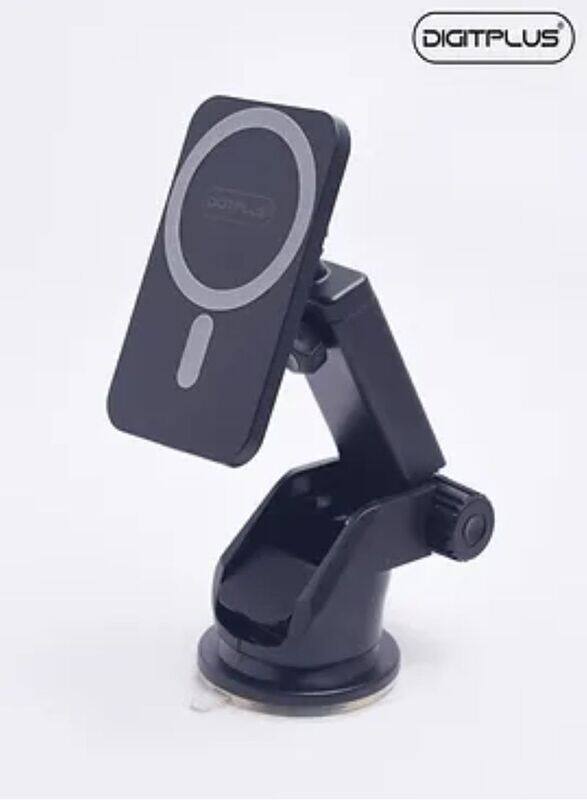 

Digitplus Magsafe 20W Fast Charging Magnetic Car Phone Holder, Black